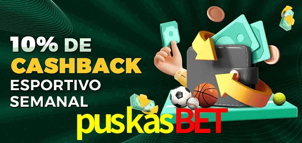 10% de bônus de cashback na puskasbet